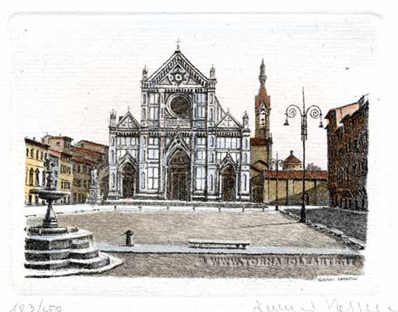 Firenze - Piazza di Santa Croce