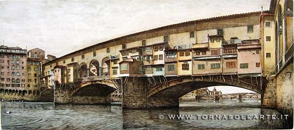 Firenze - Veduta del Ponte Vecchio