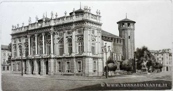 Torino - Veduta di palazzo Madama