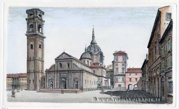 Torino - Veduta del Duomo di San Giovanni