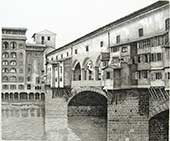 Firenze Veduta del Ponte Vecchio