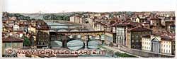 Firenze, veduta dei ponti