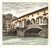Firenze Veduta di Ponte Vecchio