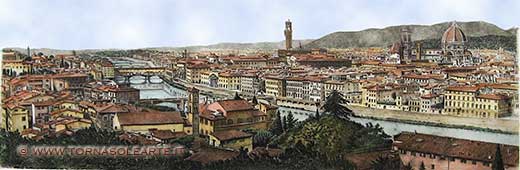 Firenze Veduta panoramica
