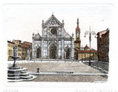 Firenze, piazza di Santa Croce