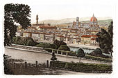 Firenze, panorama dalle rampe