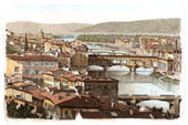 Firenze, panorama dei ponti