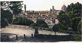 Firenze, panorama dalle Rampe