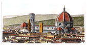 Firenze, panorama del Duomo