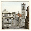 Firenze Duomo con Battistero