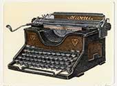Oggetti anni '30 - La macchina per scrivere