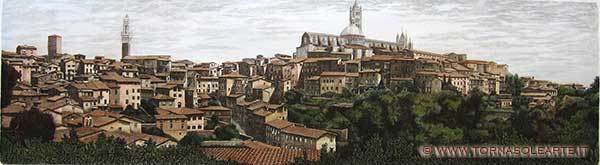Siena, panoramica