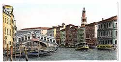 Venezia, Canal Grande con Ponte Rialto